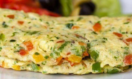 Vegetable Omelette